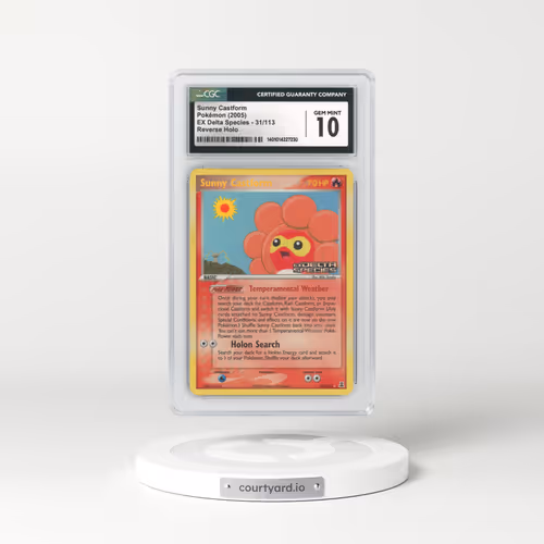 2005 EX Delta Species #31 Sunny Castform - Holo (CGC 10 GEM MINT)