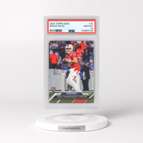 2024 Topps Now #10 Drake Maye (PSA 10 GEM MINT)