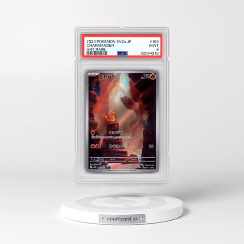 2023 Pokémon Sv2a-Pokemon 151 #168 Charmander - Art Rare (PSA 9 MINT)