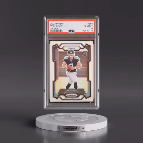 2023 Panini Prizm #397 Will Levis - Silver Prizm (PSA 10 GEM MINT)