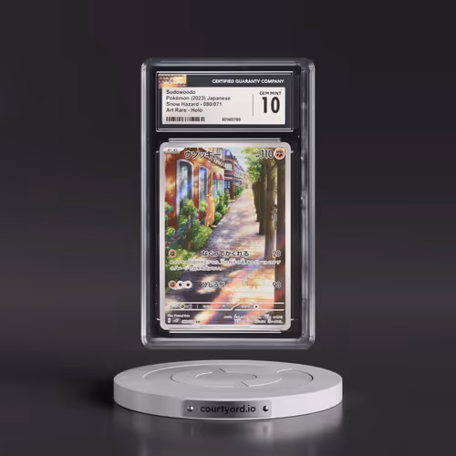 2023 Snow Hazard #080/071 Sudowoodo - Art Rare Holo (CGC 10 GEM MINT)
