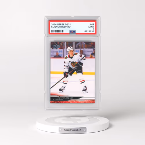 2024 Upper Deck #42 Connor Bedard (PSA 9 MINT)