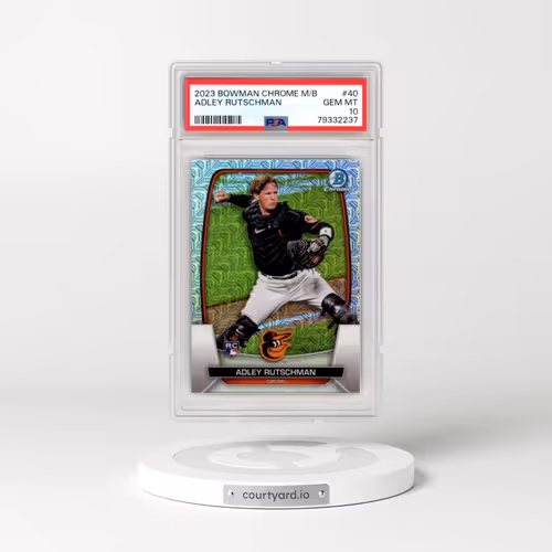 2023 Bowman Mega Box Chrome #40 Adley Rutschman (PSA 10 GEM MINT)