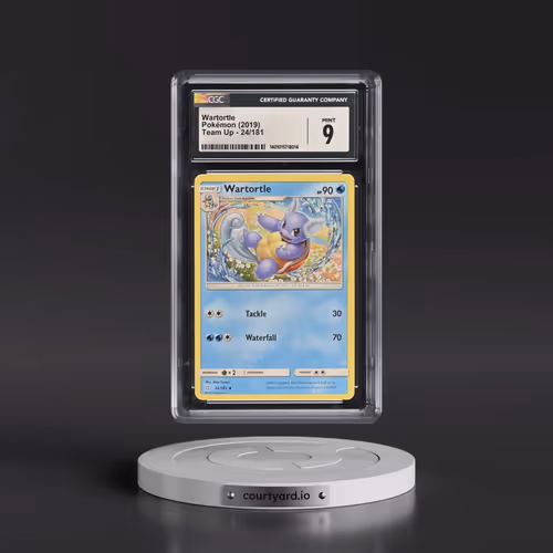 2019 Team Up #24/181 Wartortle (CGC 9 MINT)
