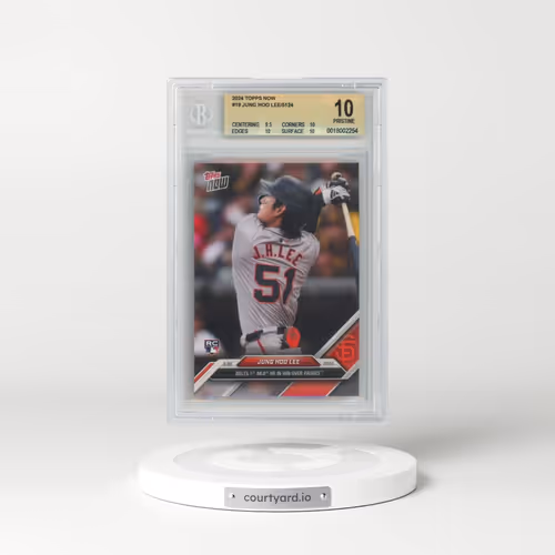 2024 Topps Now #19 Jung Hoo Lee (BGS 10 PRISTINE)