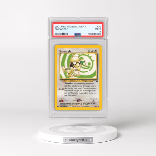 2001 Pokémon Neo Discovery #30 Smeargle (PSA 9 MINT)