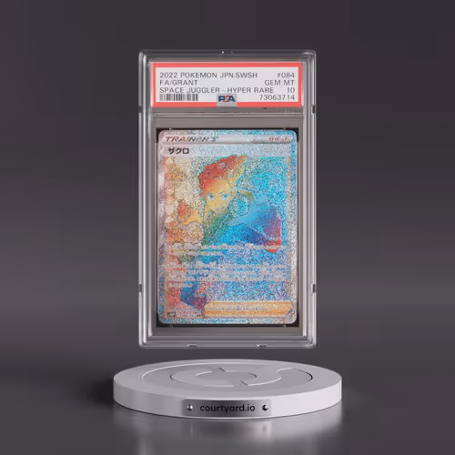 2022 Pokémon Sword & Shield Space Juggler #084 Grant - Full Art Hyper Rare (PSA 10 GEM MINT)