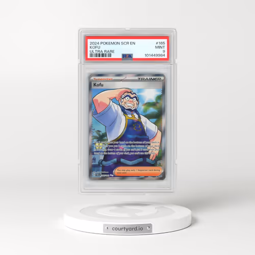 2024 Pokémon Scr EN-Stellar Crown #165 Kofu - Ultra Rare (PSA 9 MINT)
