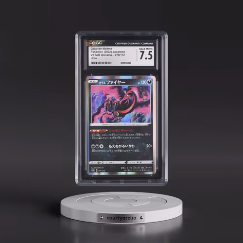 2022 VSTAR Universe #079/172 Galarian Moltres - Holo (CGC 7.5 NM+)