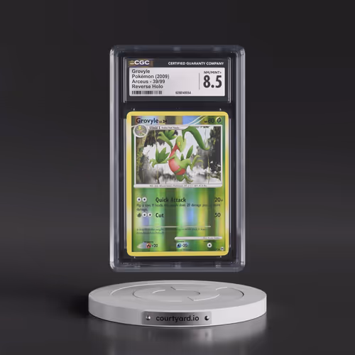 2009 Arceus #39/99 Grovyle - Reverse Holo (CGC 8.5 NM-MT+)