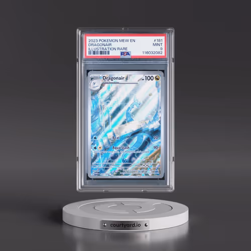 2023 Pokémon Mew EN-151 #181 Dragonair - Illustration Rare (PSA 9 MINT)