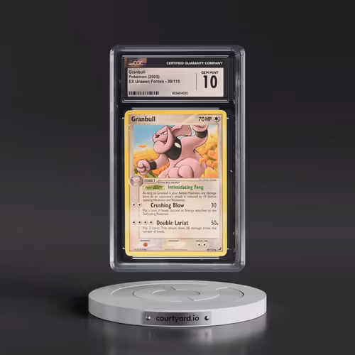 2005 EX Unseen Forces #39/115 Granbull (CGC 10 GEM MINT)