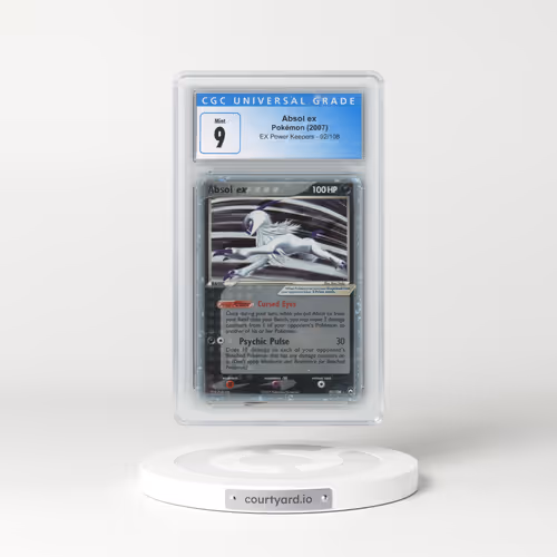 2007 EX Power Keepers #92/108 Absol ex - Holo (CGC 9 MINT)