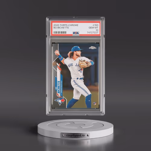 2020 Topps Chrome #150 Bo Bichette (PSA 10 GEM MINT)