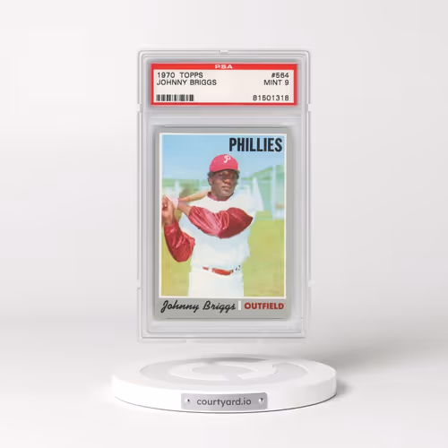 1970 Topps #564 Johnny Briggs (PSA 9 MINT)