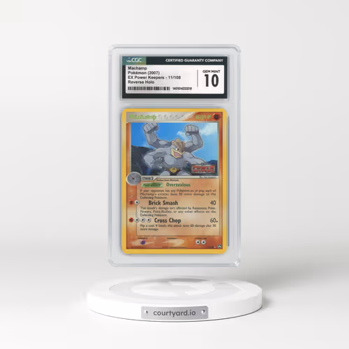 2007 EX Power Keepers #11 Machamp - Holo (CGC 10 GEM MINT)