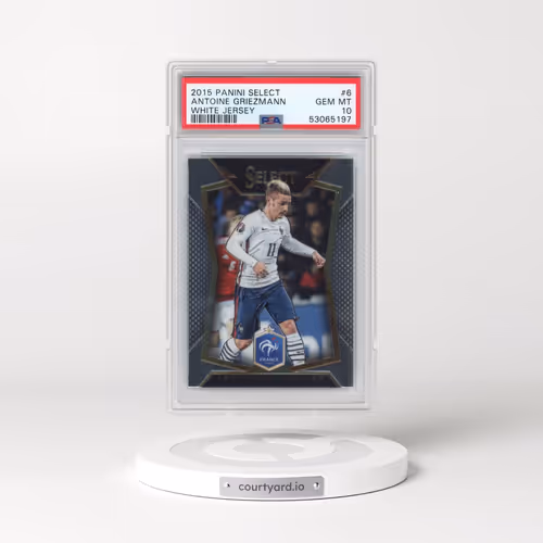 2015 Panini Select #6 Antoine Griezmann - White Jersey (PSA 10 GEM MINT)