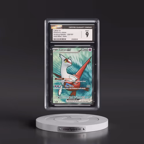 2024 Surging Sparks - SSP EN #220/191 Latias ex - Ultra Rare Holo (CGC 9 MINT)