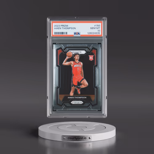 2023 Panini Prizm #150 Amen Thompson (PSA 10 GEM MINT)