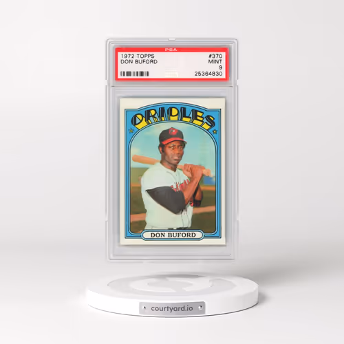 1972 Topps #370 Don Buford (PSA 9 MINT)