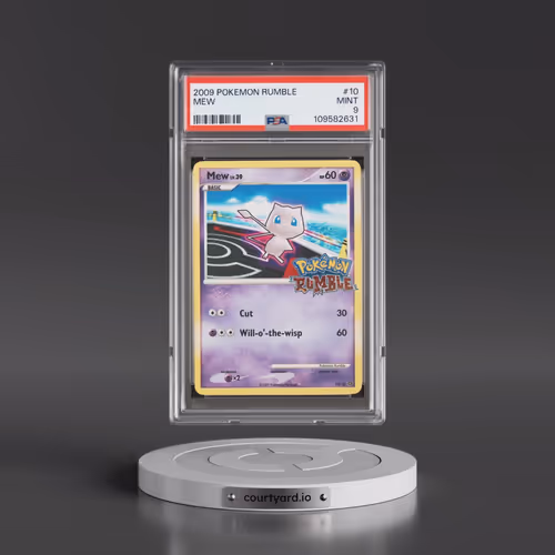 2009 Pokémon Rumble #10 Mew (PSA 9 MINT)