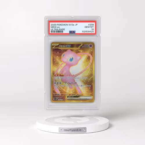 2023 Pokémon Sv2a-Pokemon 151 #208 Mew EX - Holo Ultra Rare (PSA 10 GEM MINT)