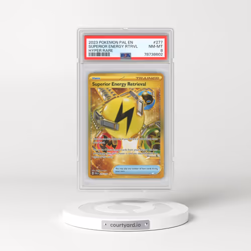 2023 Pokémon Pal EN-Paldea Evolved #277 Superior Energy Retrieval - Hyper Rare (PSA 8 NM-MT)