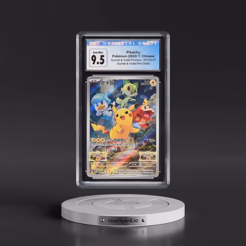 2022 Scarlet & Violet Promos - Traditional #001/SV-P Pikachu - Scarlet & Violet Pre-Order (Holo)