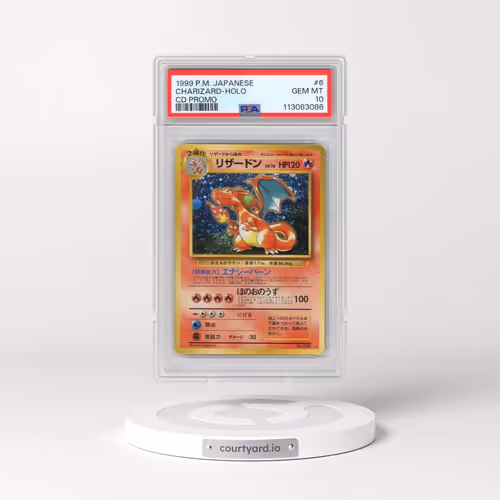 1999 Pokémon CD Promo #6 Charizard - Holo CD Promo (PSA 10 GEM MINT)