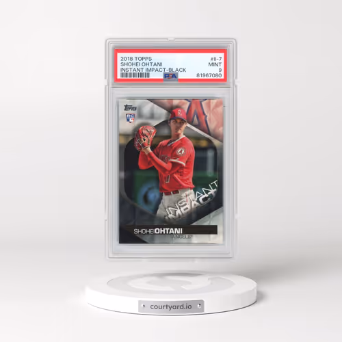 2018 Topps Instant Impact #II-7 Shohei Ohtani - Black (PSA 9 MINT)