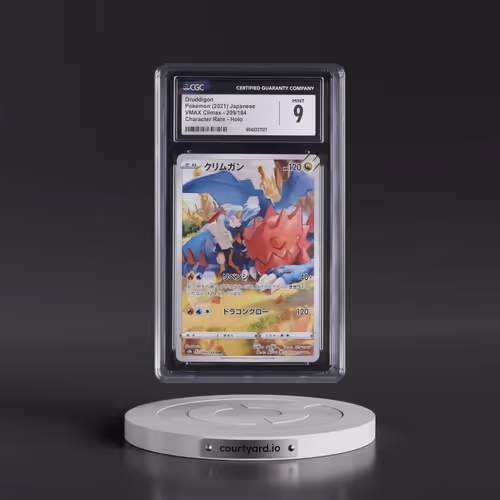 2021 VMAX Climax #209/184 Druddigon - Character Rare (CGC 9 MINT)