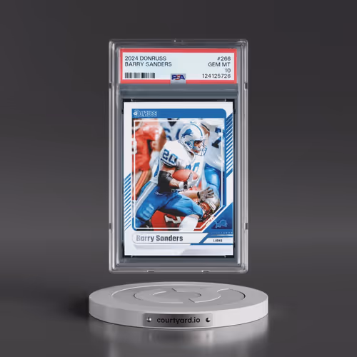 2024 Panini Donruss #266 Barry Sanders (PSA 10 GEM MINT)