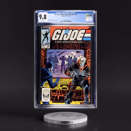 G.I. Joe, A Real American Hero #18 CGC 9.8 White Pages (Marvel Comics, 12/83) - Universal