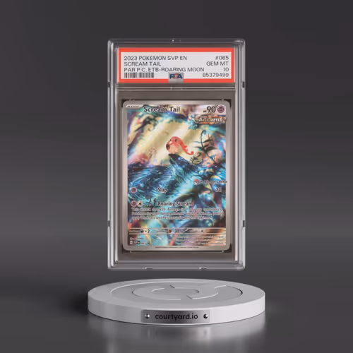 2023 Pokémon Svp EN-SV Black Star Promo #065 Scream Tail - Paradox Rift Pokemon Center Elite Trainer