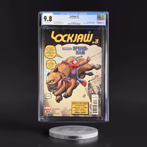 Lockjaw #3 CGC 9.8 White Pages (Marvel Comics, 6/18) - Universal