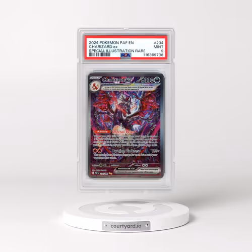 2024 Pokémon Paf EN-Paldean Fates #234 Charizard EX - Holo Special Illustration Rare (PSA 9 MINT)
