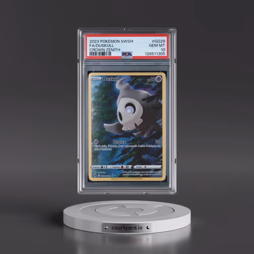 2023 Pokémon Sword and Shield Crown Zenith #GG28 Duskull - Full Art (PSA 10 GEM MINT)