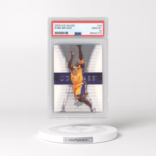 2003 Upper Deck Glass #24 Kobe Bryant (PSA 10 GEM MINT)