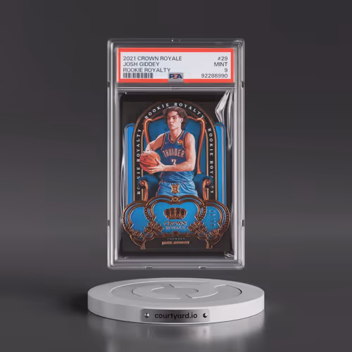 2021 Panini Crown Royale Rookie Royalty #29 Josh Giddey (PSA 9 MINT)