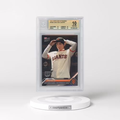 2023 Topps Now Offseason #OS24 Jung Hoo Lee/5761* (BGS 10 PRISTINE)