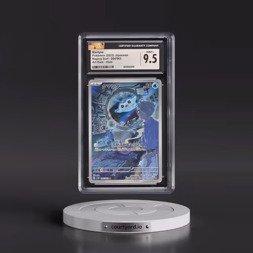 2023 Pokémon Sv3a-Raging Surf #064 Mantyke - Art Rare (CGC 9.5 MINT+)