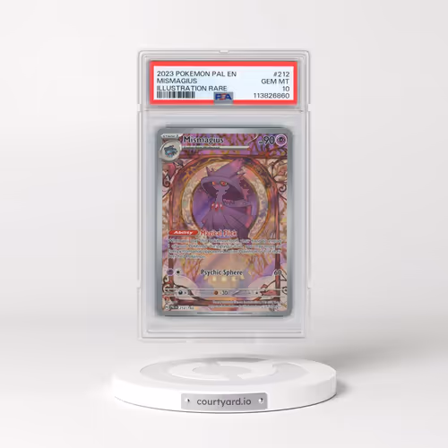 2023 Pokémon Pal EN-Paldea Evolved #212 Mismagius - Illustration Rare (PSA 10 GEM MINT)