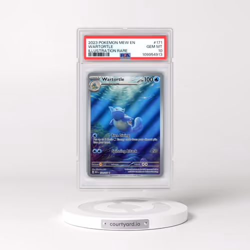 2023 Pokémon Mew EN-151 #171 Wartortle - Illustration Rare (PSA 10 GEM MINT)