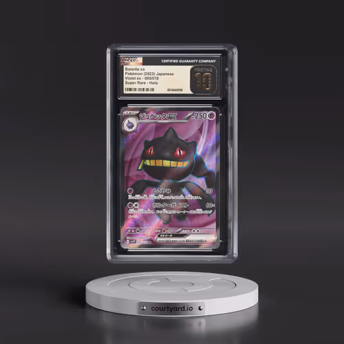 2023 Violet ex #095/078 Banette ex - Super Rare Holo (CGC 10 PRISTINE)