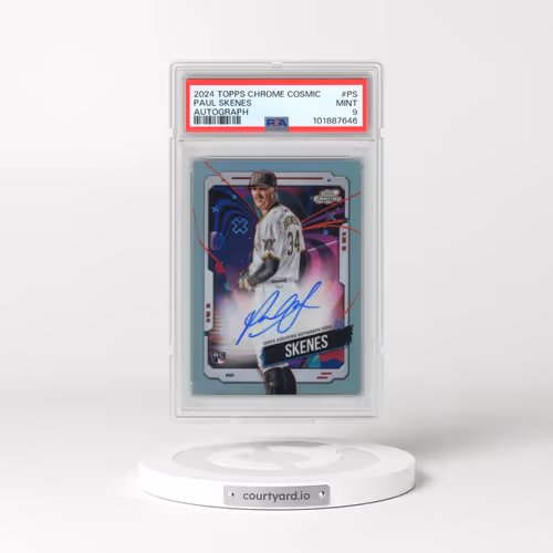 2024 Topps Chrome Cosmic Cosmic Chrome Autographs #PS Paul Skenes (PSA 9 MINT)