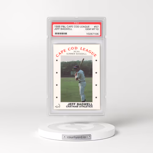 1988 P&L Cape Cod League #57 Jeff Bagwell (PSA 10 GEM MINT)