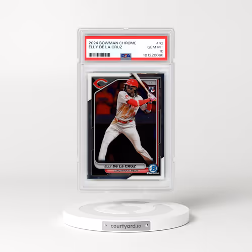 2024 Bowman Chrome #42 Elly de La Cruz (PSA 10 GEM MINT)