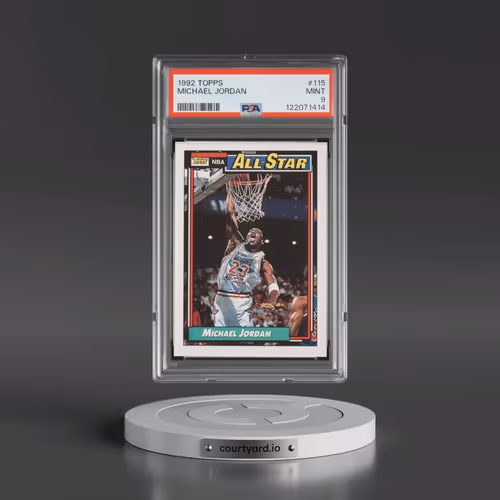 1992 Topps #115 Michael Jordan (PSA 9 MINT)