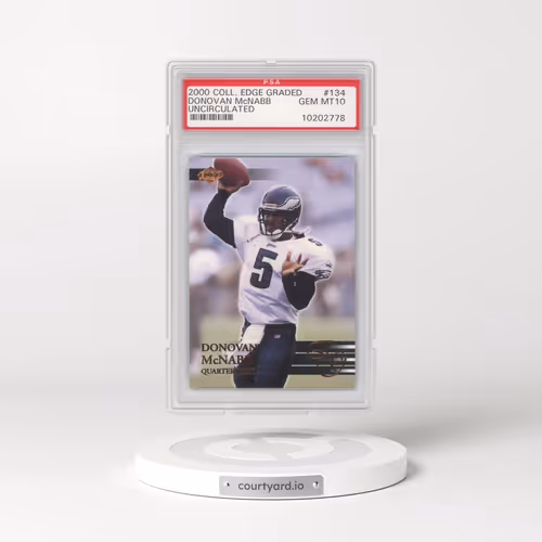 2000 Collector's Edge Graded #134 Donovan Mcnabb - Uncirculated (PSA 10 GEM MINT)