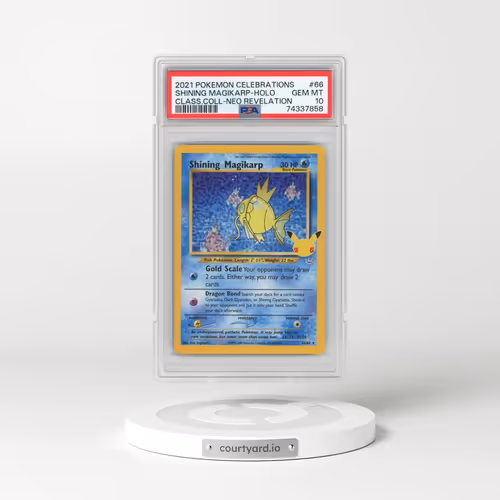 2021 Pokémon Celebrations Classic Collection #66 Shining Magikarp - Holo Holo (PSA 10 GEM MINT)